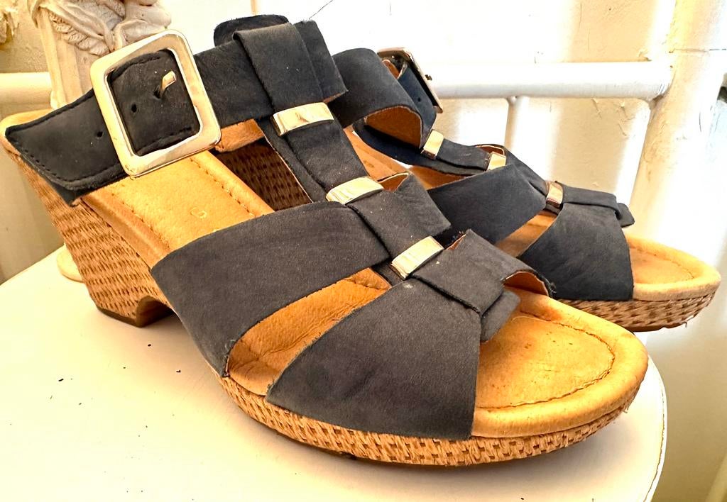 Gabor sandalen, maat 6 (39), Gabor, Gedragen, Blauw
