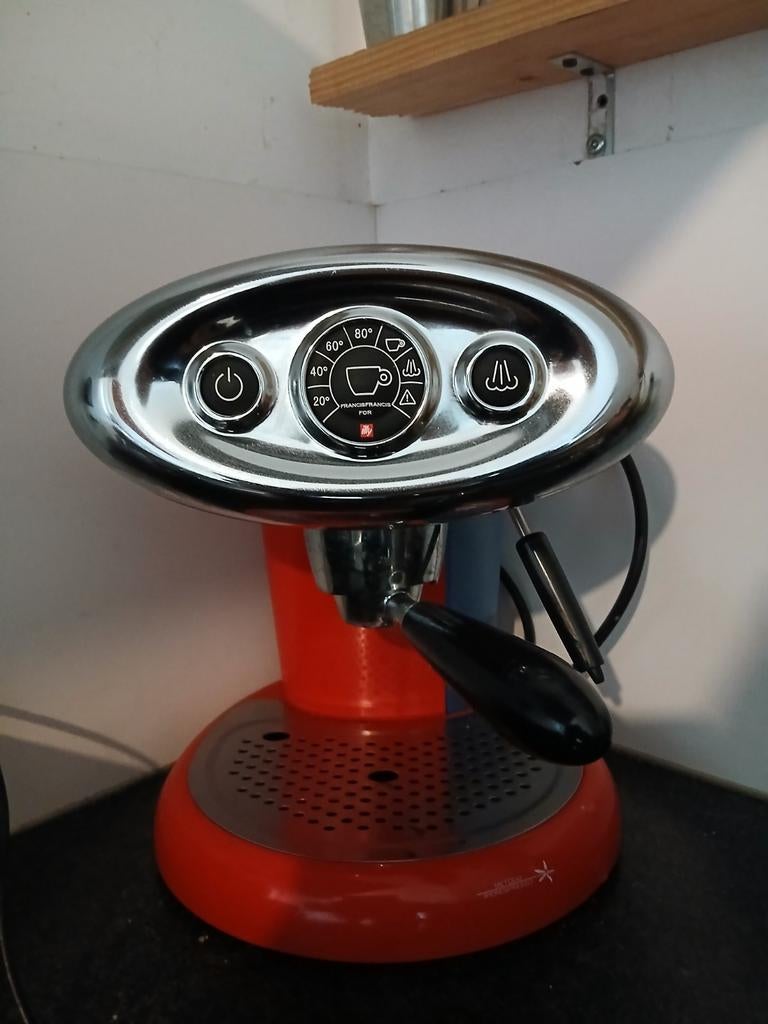 Illy barista espressomachine, met stoom pijpje, Ophalen, Espresso apparaat, Gemalen koffie, Zo goed als nieuw