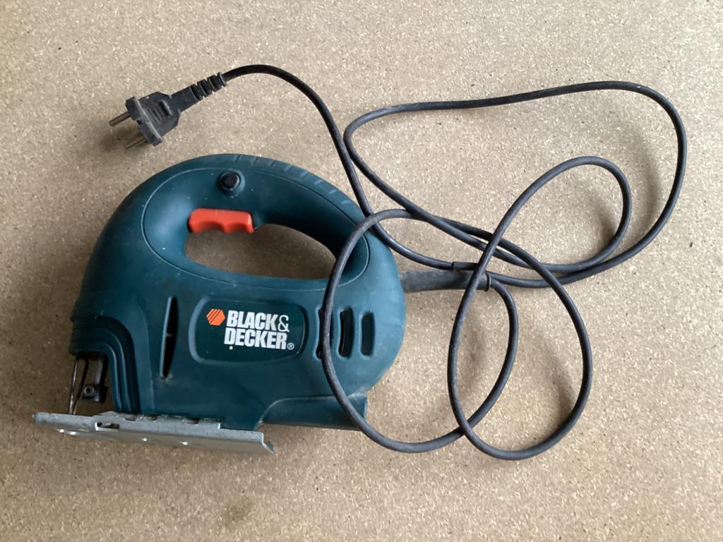 Black&Decker zaagmachine, Ophalen, Gebruikt, Decoupeerzaag, Black&Decker