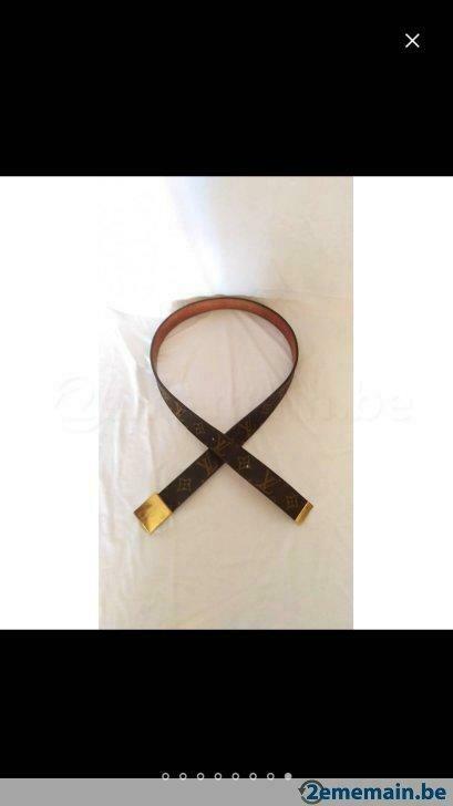 Ceinture authentique Louis Vuitton 90 cm, Porté