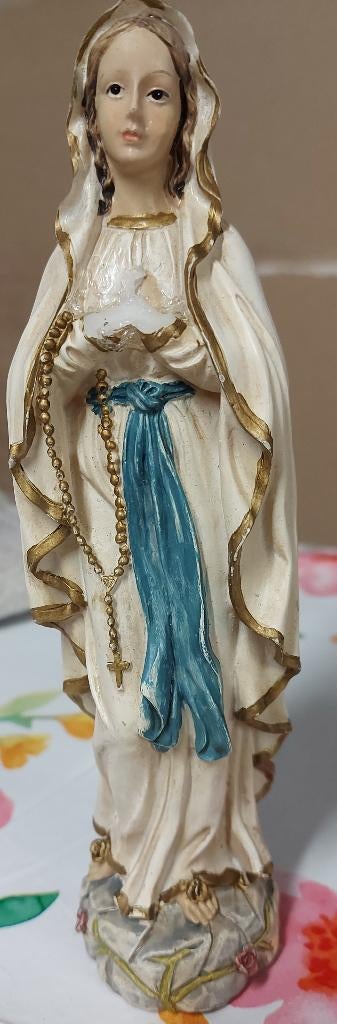 Vintage O.L.V. van Lourdesbeeldje zonder handen, Antiek en Kunst, Antiek | Religieuze voorwerpen, Ophalen