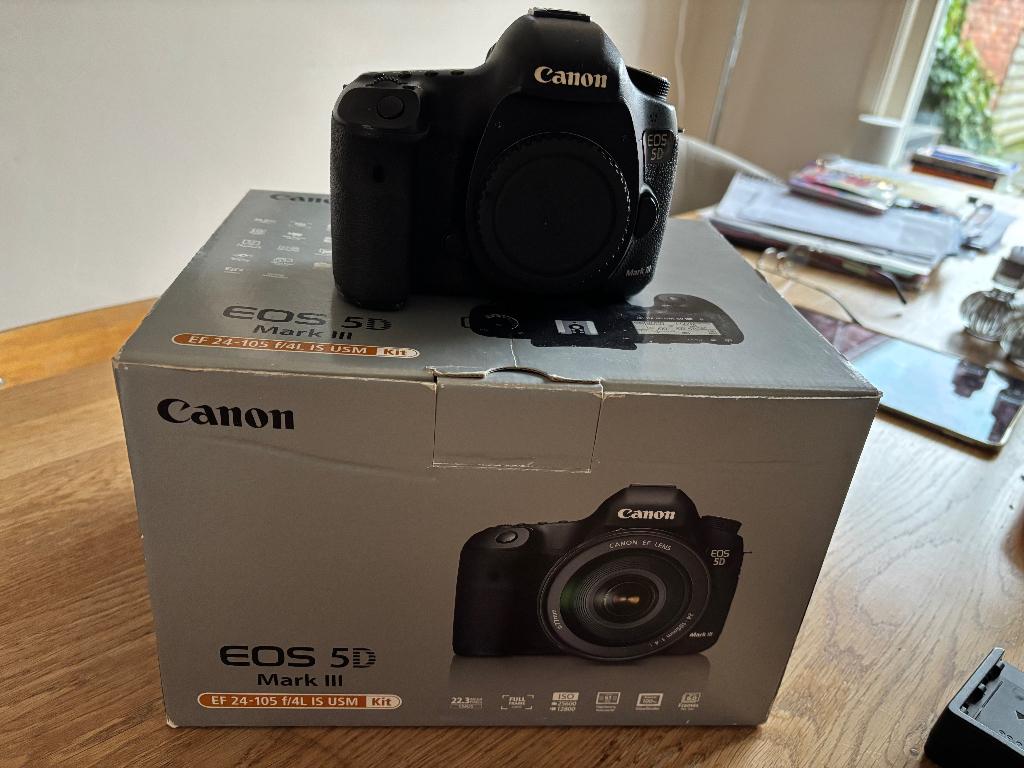 camera canon 5D mark III, Audio, Tv en Foto, Fotocamera's Digitaal, Ophalen, Gebruikt, Spiegelreflex, Canon