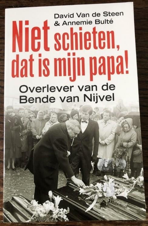 Niet schieten, dat is mijn papa, David Van de Steen, Envoi, Comme neuf, Société