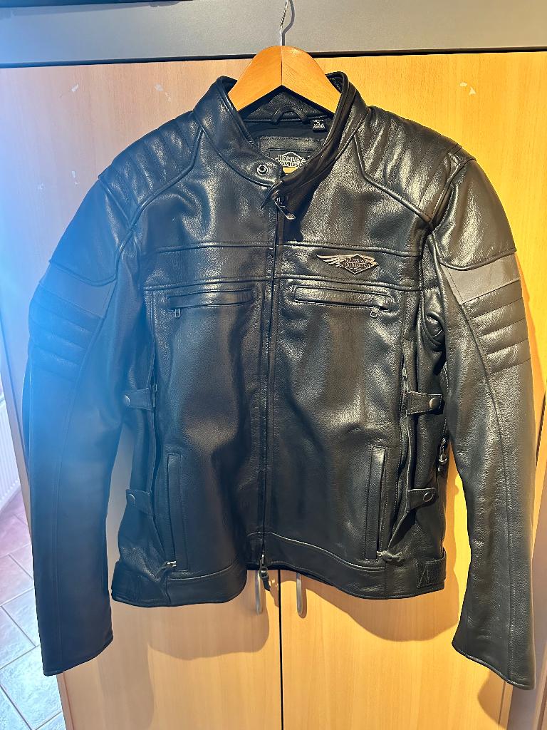 Lederen vest harley Davidson 120 Anniversery, Ophalen of Verzenden, Nieuw