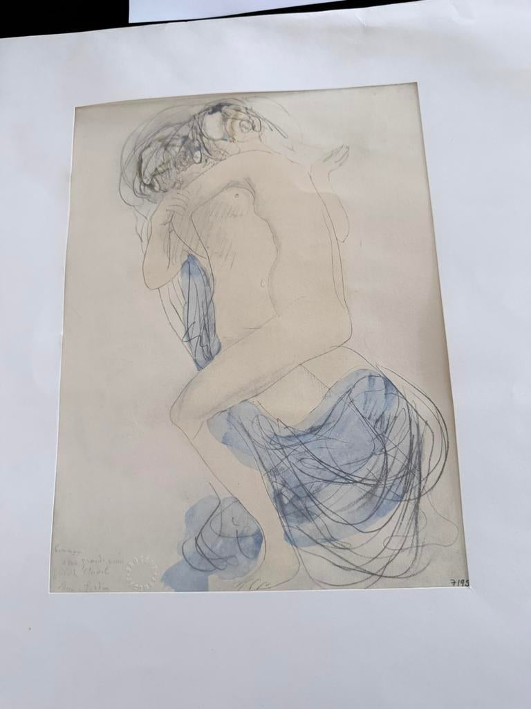 lithografie van Auguste Rodin, Antiek en Kunst, Ophalen