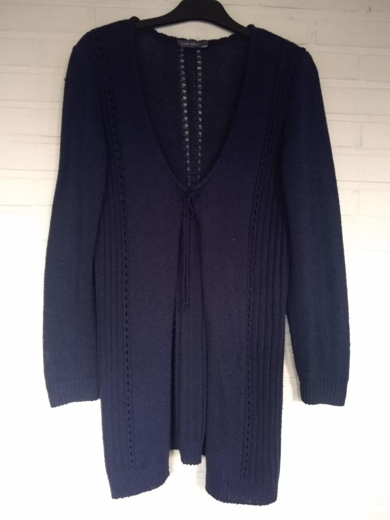 Gilet long, bleu foncé, Claude Arielle, XL, Vêtements | Femmes, Taille 46/48 (XL) ou plus grande, Enlèvement, Porté, Claude Arielle
