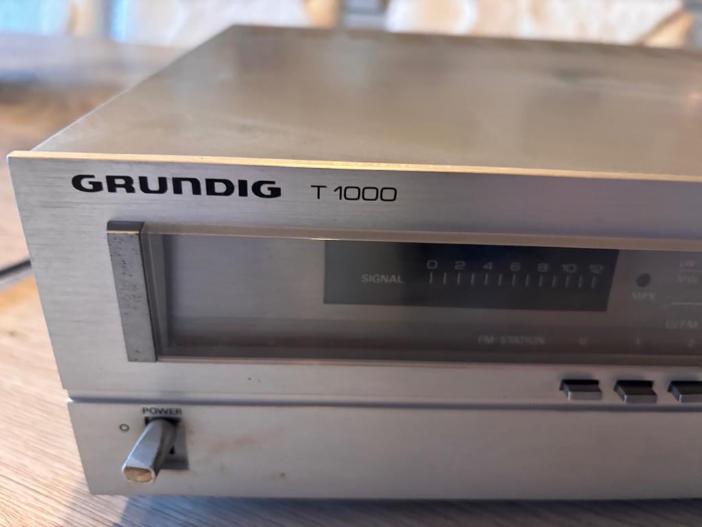 Tuner Grundig, Enlèvement, Utilisé, Tuner ou Radio, Autres marques