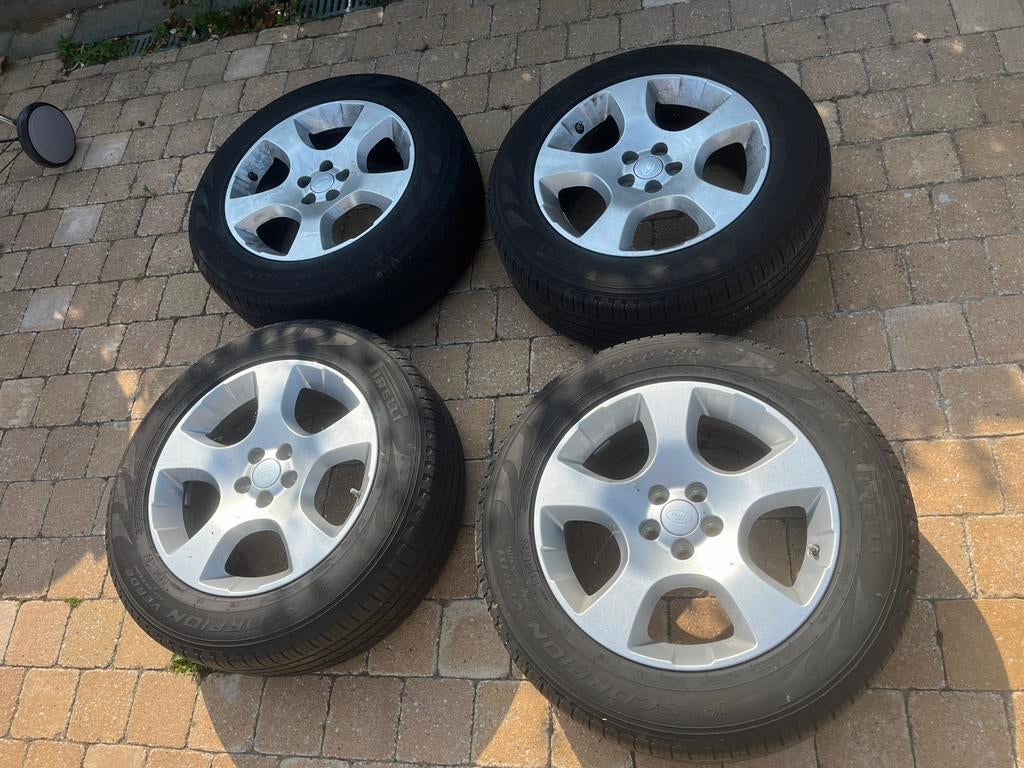 Land Rover velgen set 18 inch. Incl. TPMS sensoren, Auto-onderdelen, Banden en Velgen, Ophalen, 18 inch, Gebruikt, Banden en Velgen