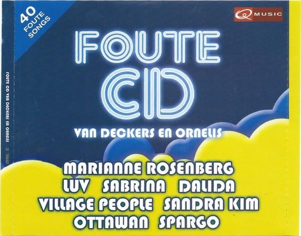 Foute CD Van Deckers En Ornelis Vol.1 - Various (2 CD), Ophalen of Verzenden, Zo goed als nieuw, Pop, Boxset