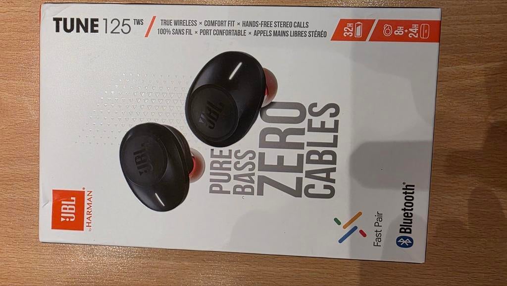 JBL 125 TWS écouteurs Bluetooth, Enlèvement ou Envoi, Comme neuf, Bluetooth