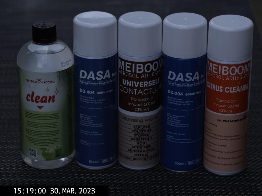 ADHÉSIF EN AÉROSOL DASA DS-204 et - 404 ADHÉSIF DE CONTACT M, Enlèvement ou Envoi, Neuf, Autres matériaux, Autres types