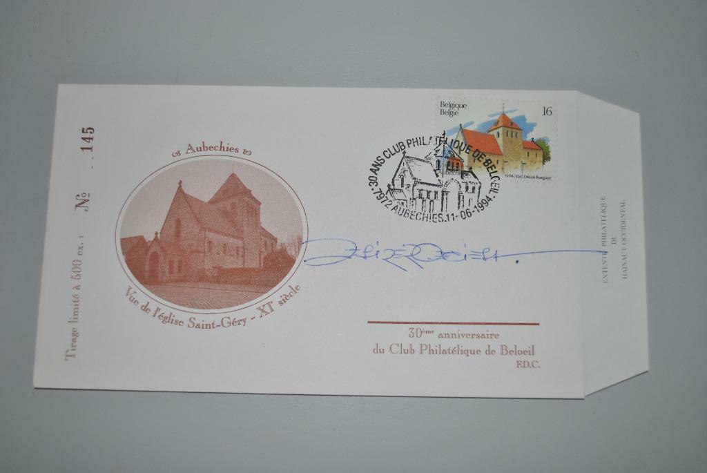 Belgique 1994 FDC Aubechies, Envoi, Oblitéré, Europe