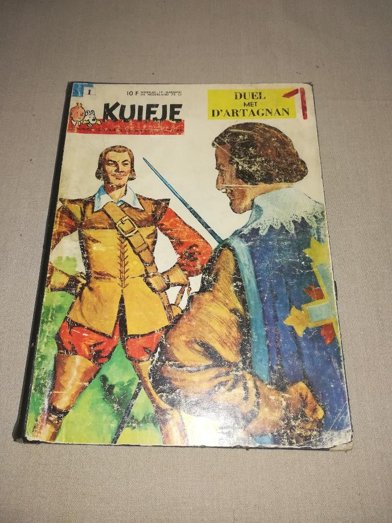 KUIFJE 2 BUNDELS JAREN 60., Boeken, Meerdere stripboeken, Ophalen of Verzenden, Gelezen