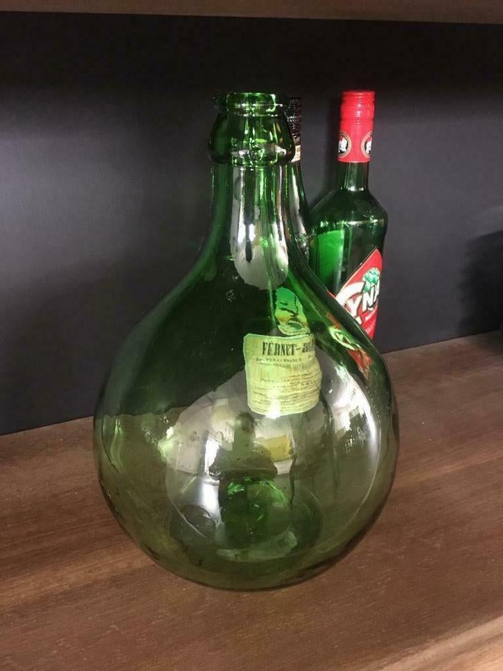 Dame-Jeanne, Huis en Inrichting, Ophalen, Gebruikt, Glas, Kom(men)