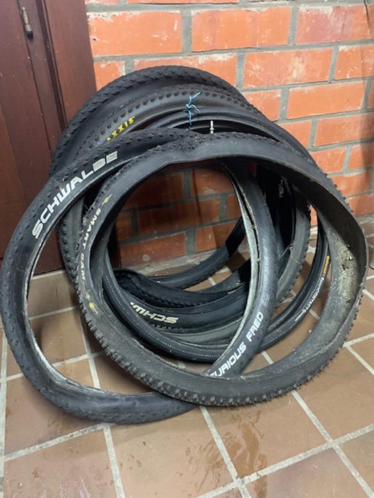 Mountainbikebanden, Ophalen, Gebruikt, Band, Allerlei