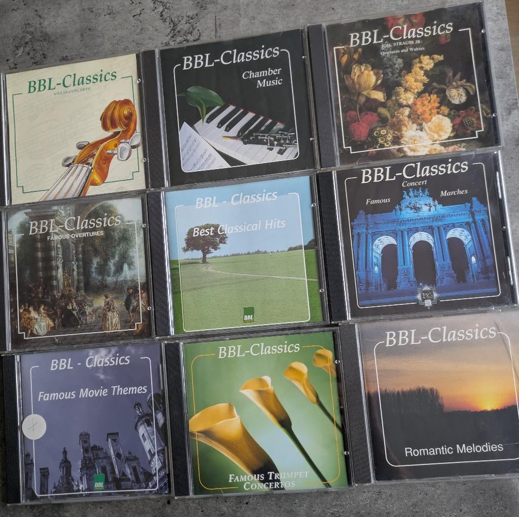 MUSIQUE CLASSIQUE ET MUSIQUE DE FILM BBL CLASSICS 9X, Enlèvement ou Envoi, Comme neuf