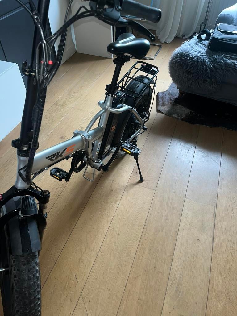 Elektrische fiets (dikke banden), Fietsen en Brommers, Ophalen, Zo goed als nieuw