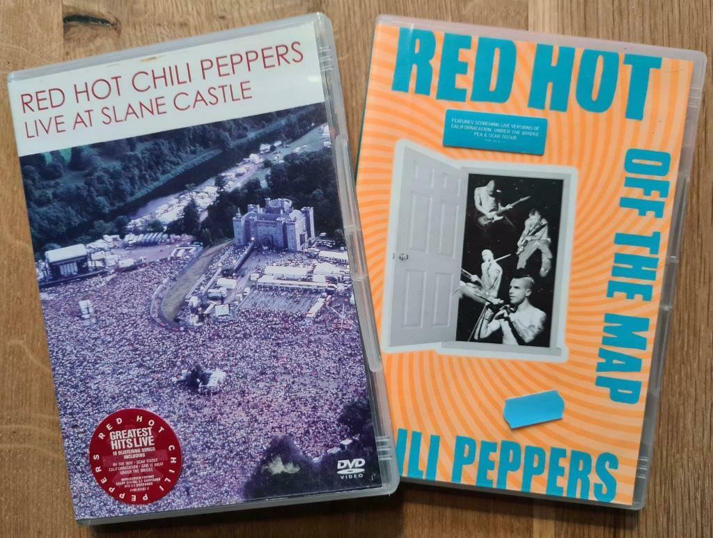 RED HOT CHILI PEPPERS - Off the map & Live at Slane (2 DVDs), Vanaf 16 jaar, Ophalen of Verzenden