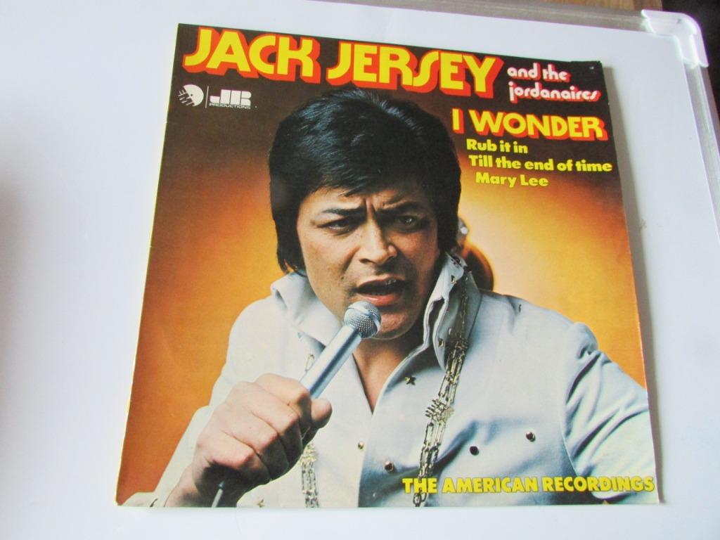 JACK JERSEY and the Jordanaires, I WONDER, LP, Cd's en Dvd's, Ophalen of Verzenden, Gebruikt, 12 inch