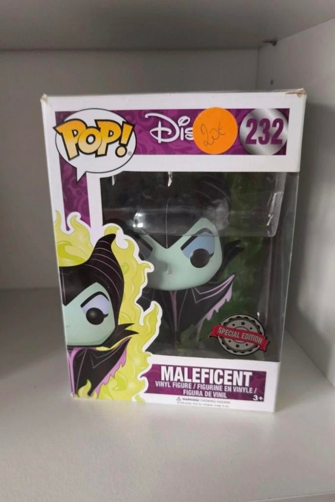 Figurine Funko pop maléfique maleficent 232 Disney vilain, Collections, Enlèvement