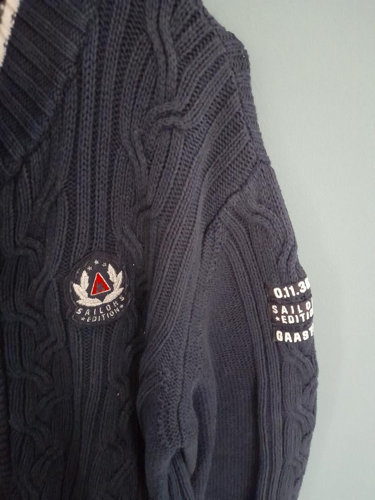 Vest heren, Ophalen, Gaastra, Blauw, Overige maten