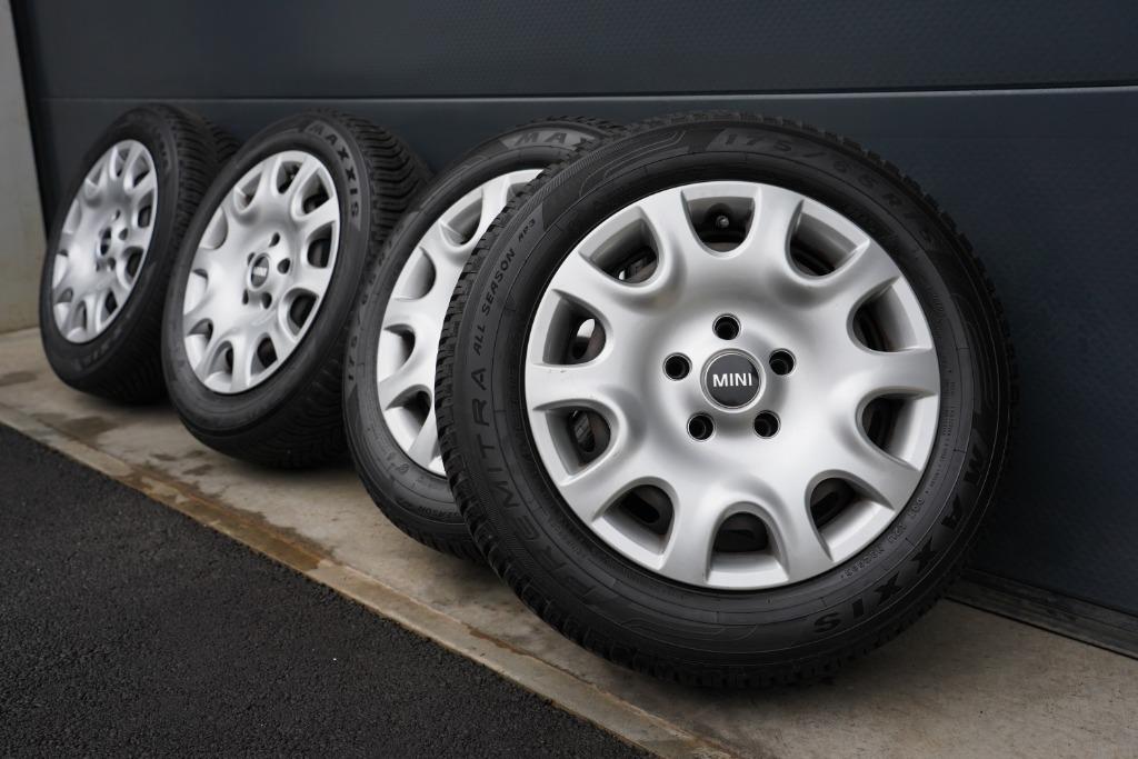 Kit 4 saisons 15' pour MINI ONE (2015- ) (Jantes + Pneus), 15 pouces, 4 Saisons, 175 mm, Véhicule de tourisme