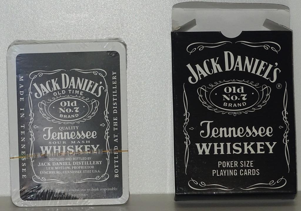 Jack Daniels pokerspel in een kartonnen doos, Ophalen of Verzenden, Nieuw, Overige typen
