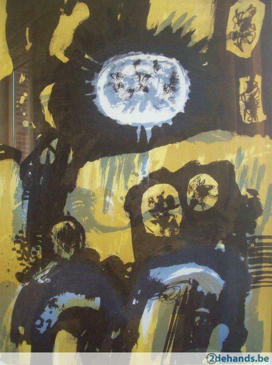 Avant de se coucher - Jan Cobbaert, Antiquités & Art, Art | Lithographies & Sérigraphies, Enlèvement