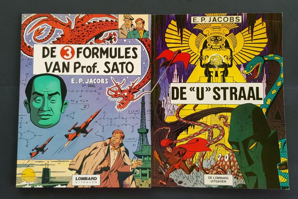 Blake en Mortimer Dargaux en Lombard, Plusieurs BD, Enlèvement, Comme neuf, Edgar P. Jacobs