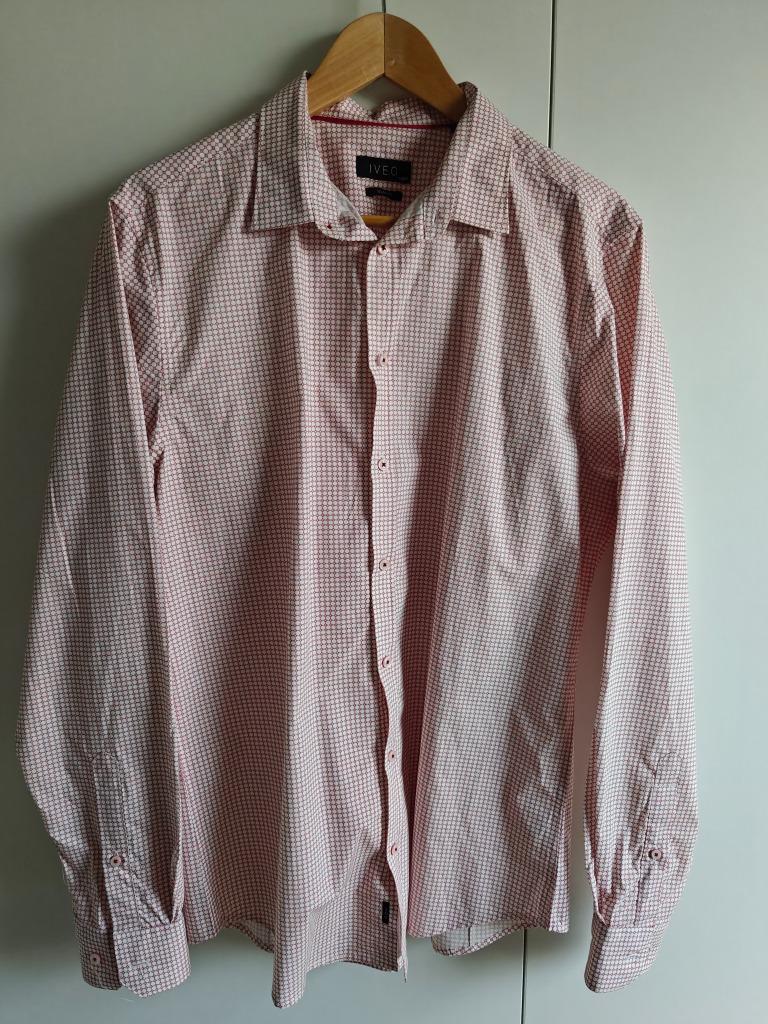 hemd JBC slim fit maat L, Kleding | Heren, Overhemden, Ophalen, Nieuw, Halswijdte 41/42 (L), Roze