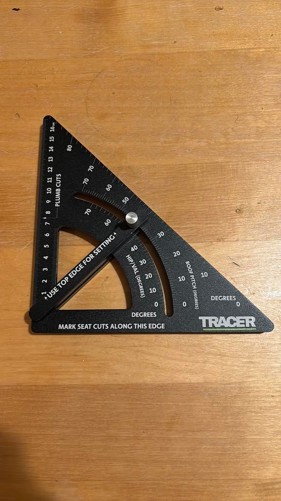 Tracer Prosquare hoekmeter markeerdriehoek, Ophalen, Zo goed als nieuw