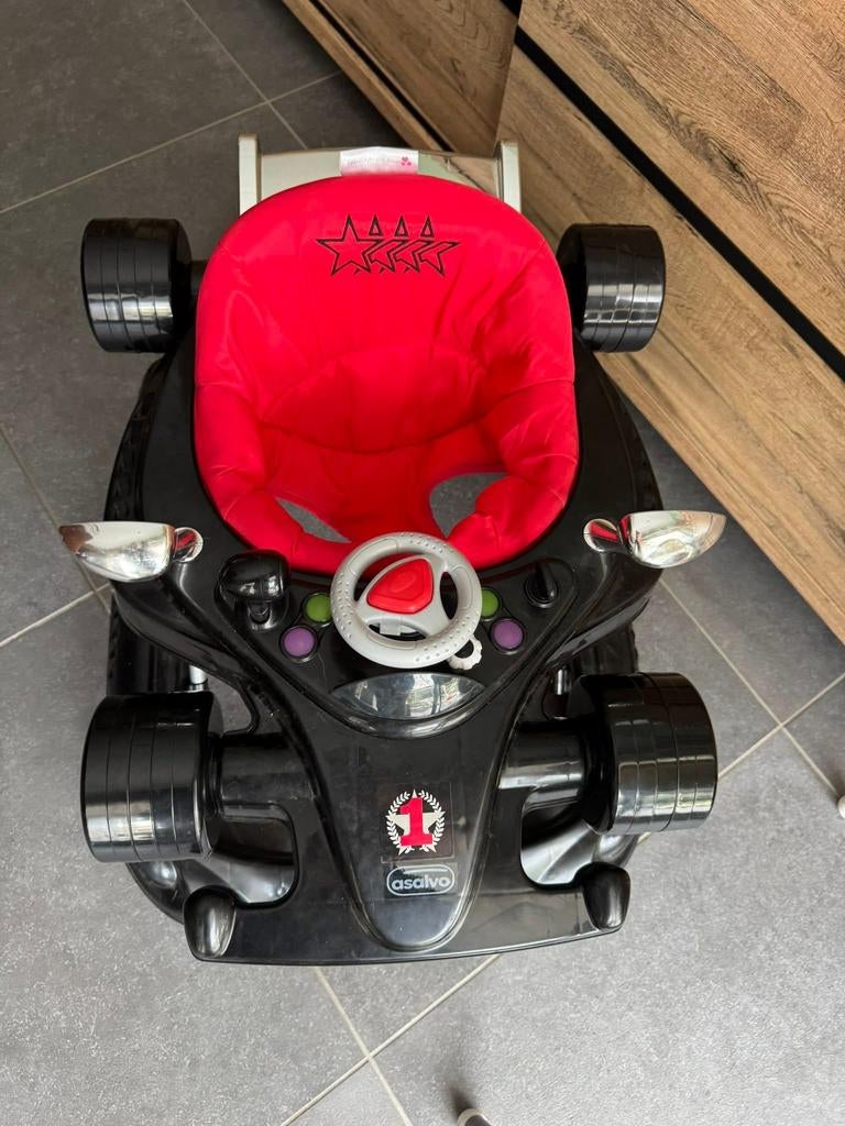 Loopwagentje Asalvo, Enlèvement, À roulettes