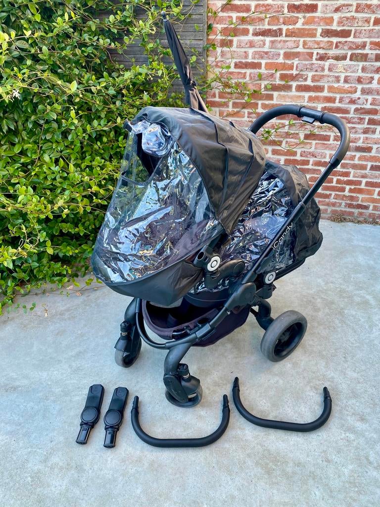 iCandy Peach kinderwagen, Gebruikt, Verstelbare duwstang, Combiwagen, Ophalen