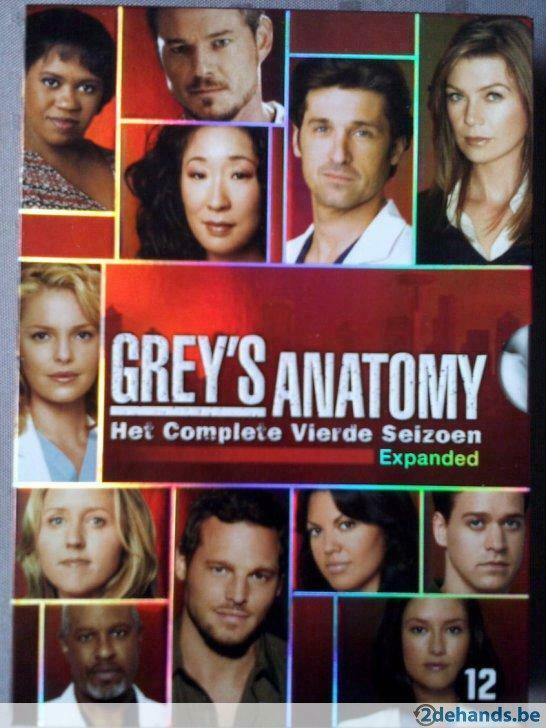 grey's anatomy   dvd   enkel vierde seizoen, Cd's en Dvd's, Vanaf 12 jaar, Ophalen of Verzenden