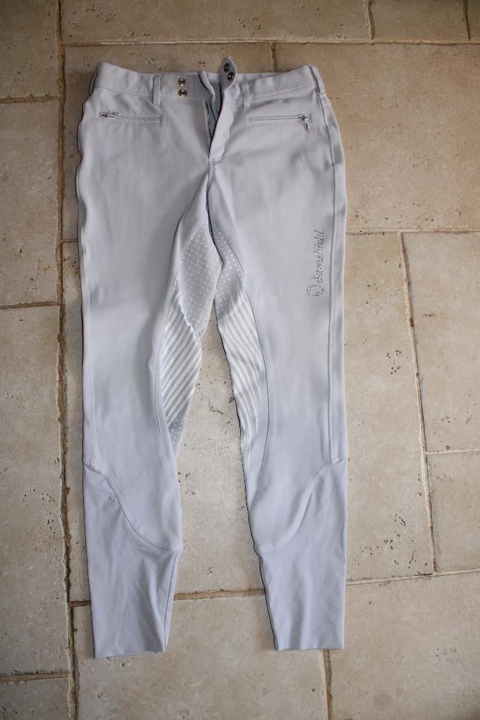 Pantalon blanc "SAMSHIELD" (T 36), Dieren en Toebehoren, Paardrijkleding, Ophalen, Gebruikt, Kinderen, Bovenkleding