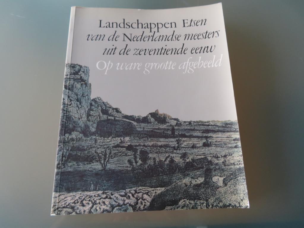 Landschappen etsen van de Nederlandse meesters uit de zevent, Peinture et dessin, Enlèvement ou Envoi, Irene de Groot, Comme neuf