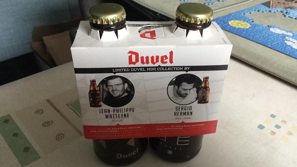 Duvel limited mini Collection Sergio Herman Jean-philippe W, Enlèvement ou Envoi, Duvel