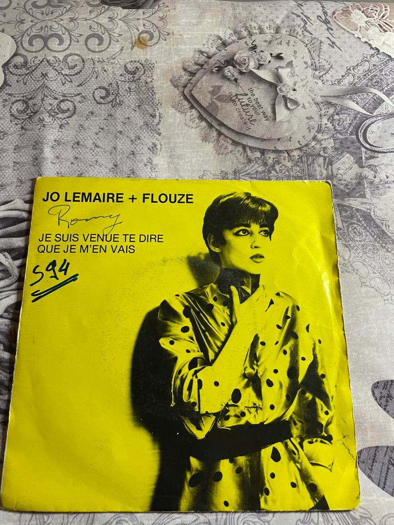 Jo lemaire + flouze -je suis venue te dire Que je m en vais, CD & DVD, Enlèvement ou Envoi, Comme neuf