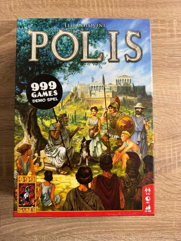 Polis - bordspel, Een of twee spelers, Ophalen, Gebruikt, 999 Games