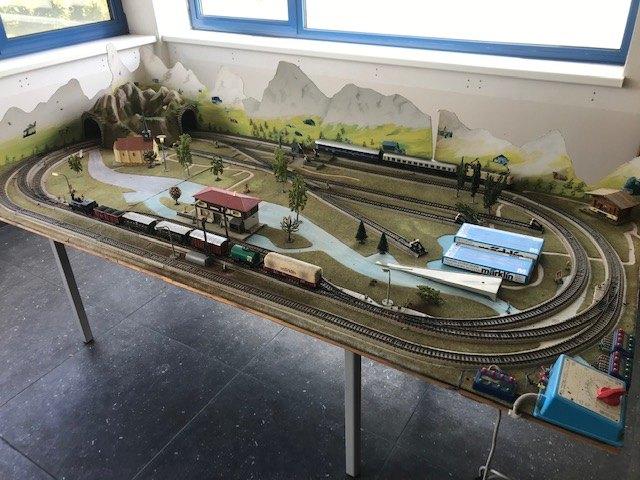 Modelbouwtreinset Märklin HO, Ophalen, Gelijkstroom of Wisselstroom, Märklin, Gebruikt