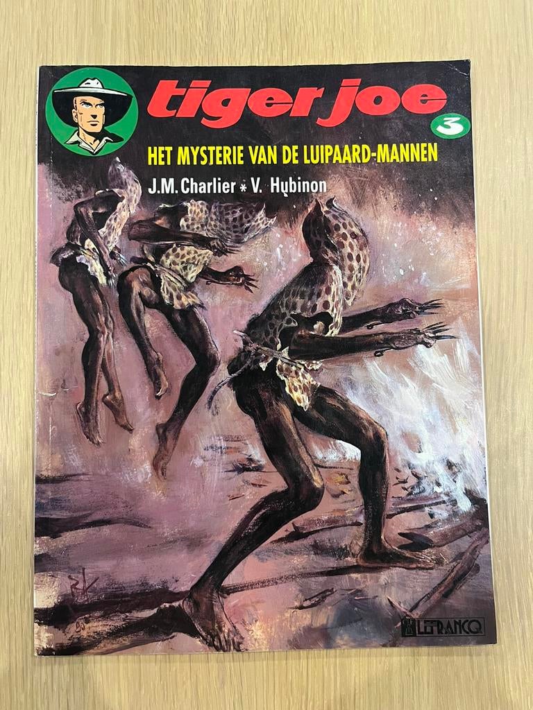 Tiger Joe - 3 - Het mysterie van de luipaard-mannen, Boeken, Stripverhalen, Eén stripboek, Ophalen of Verzenden, Gelezen