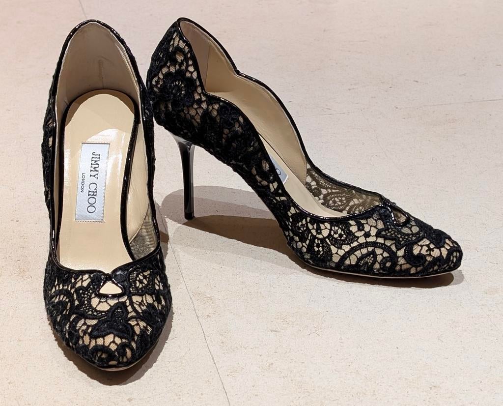 Escarpins Jimmy Choo en dentelle, Vêtements | Femmes, Chaussures, Comme neuf, Escarpins, Enlèvement ou Envoi