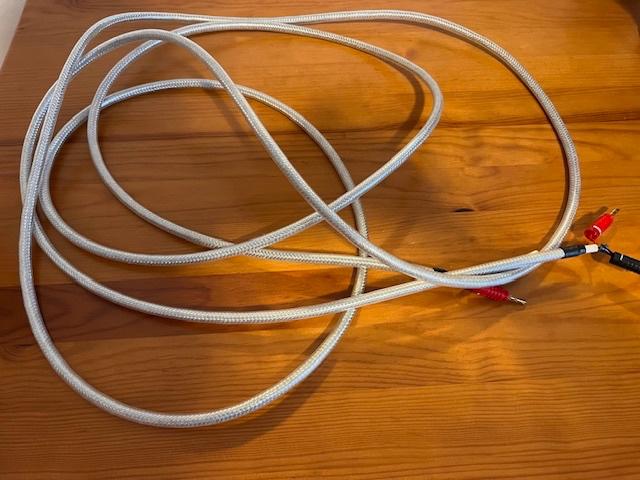 HP Chord Shawline X 2x4,5m kabels, Ophalen of Verzenden, Gebruikt, 2 tot 5 meter, Luidsprekerkabel