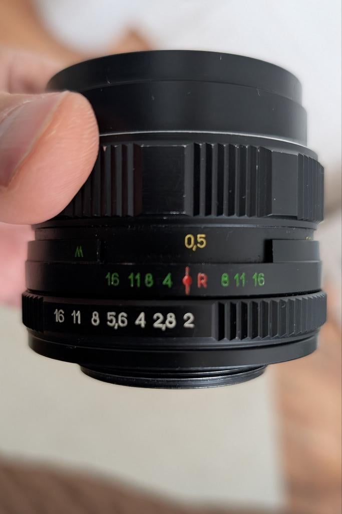 Helios 58mm F2, Helios 44M 4, Ophalen of Verzenden, Zo goed als nieuw