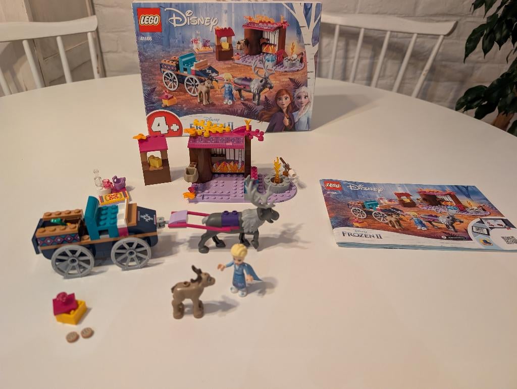 Lego Reine des Neiges L'aventure en calèche d'Elsa 41166, Enfants & Bébés, Enlèvement ou Envoi, Utilisé, Ensemble complet, Lego