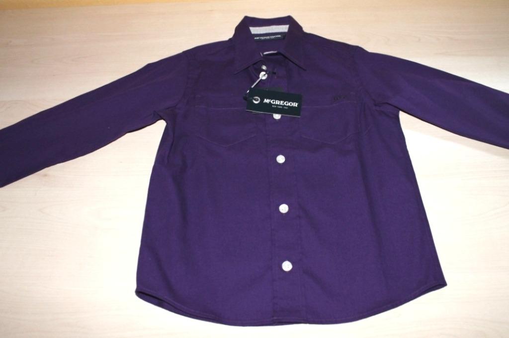 Nieuw! paars hemdje - McGregor - maat 116, Kinderen en Baby's, McGregor, Overhemd of Blouse, Nieuw, Ophalen of Verzenden