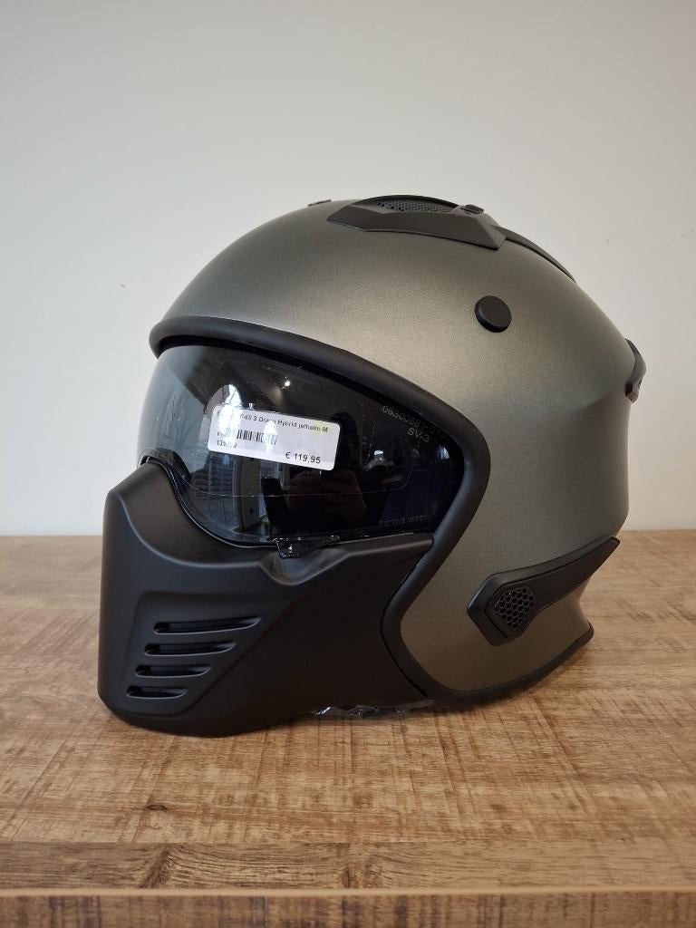 STOCKDEALS! Motorhelm Jet - Bayard XP-69S Draco (Maat M), Autres marques, Casque jet, Enlèvement, Neuf, avec ticket