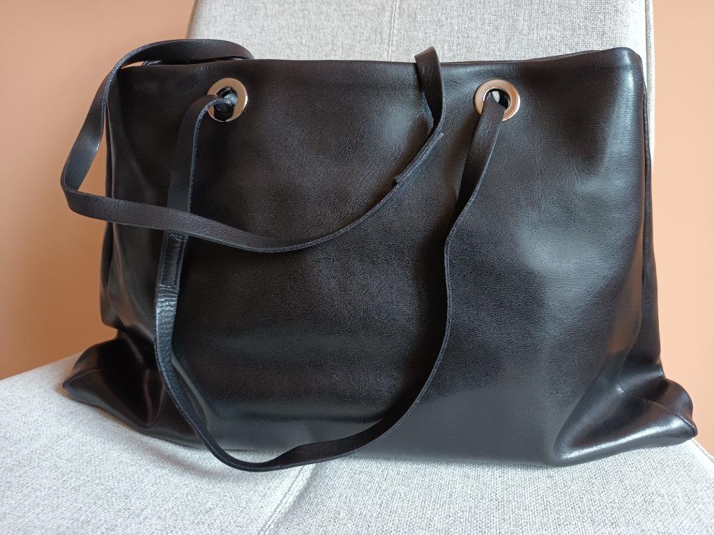 Handtas Nannini, Handtassen en Accessoires, Tassen | Damestassen, Ophalen, Zo goed als nieuw, Zwart, Handtas