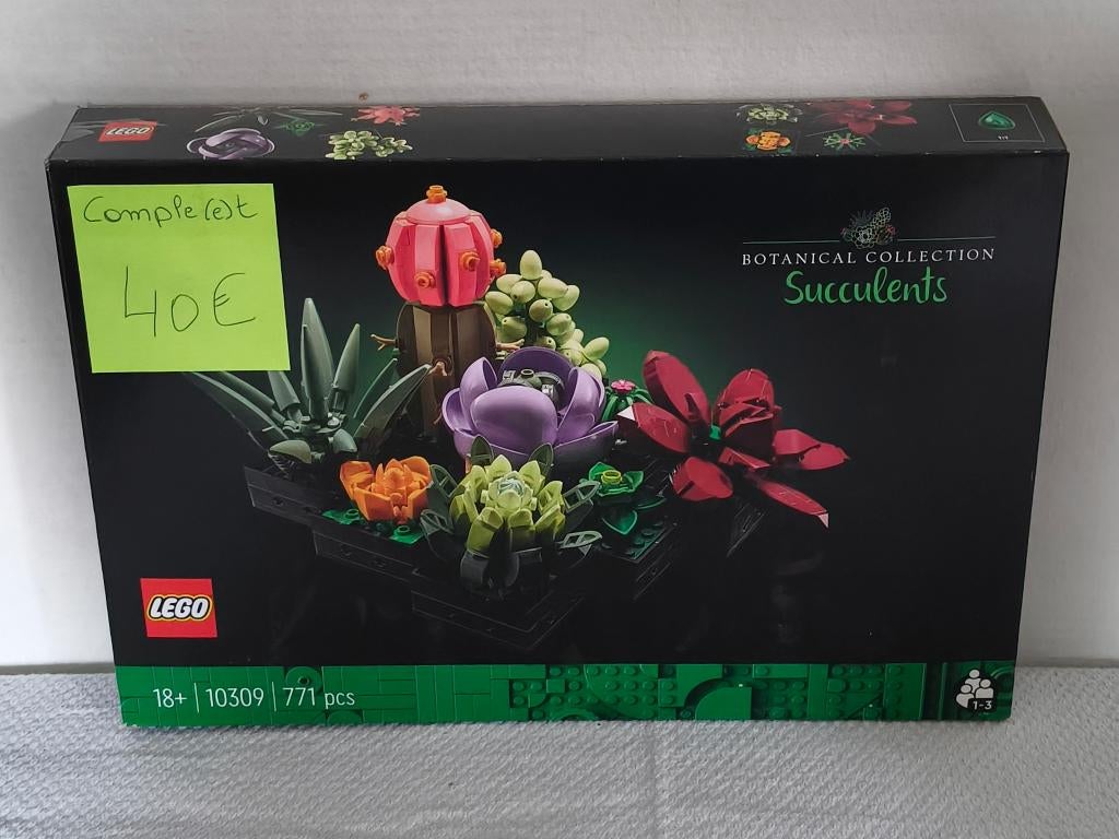 Lego Botanical 10309 Succulenten, Ophalen of Verzenden, Gebruikt, Lego