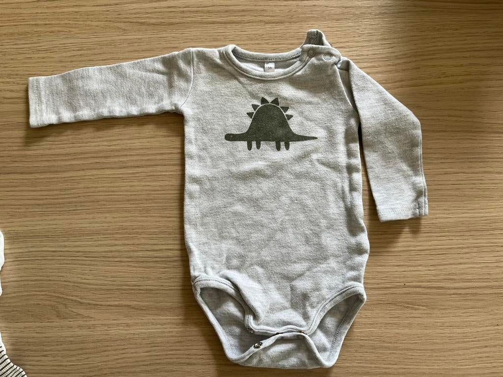 Baby romper met dino-print – maat 56, Ophalen of Verzenden, Zo goed als nieuw